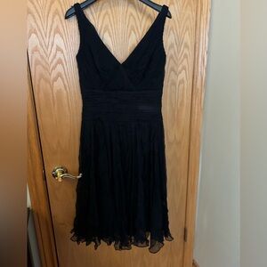 Tadashi Shoji Elegant Black Sleeveless Dress